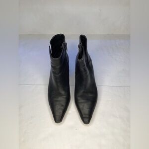 Franco Sarto black leather witchy boots. 8.5
